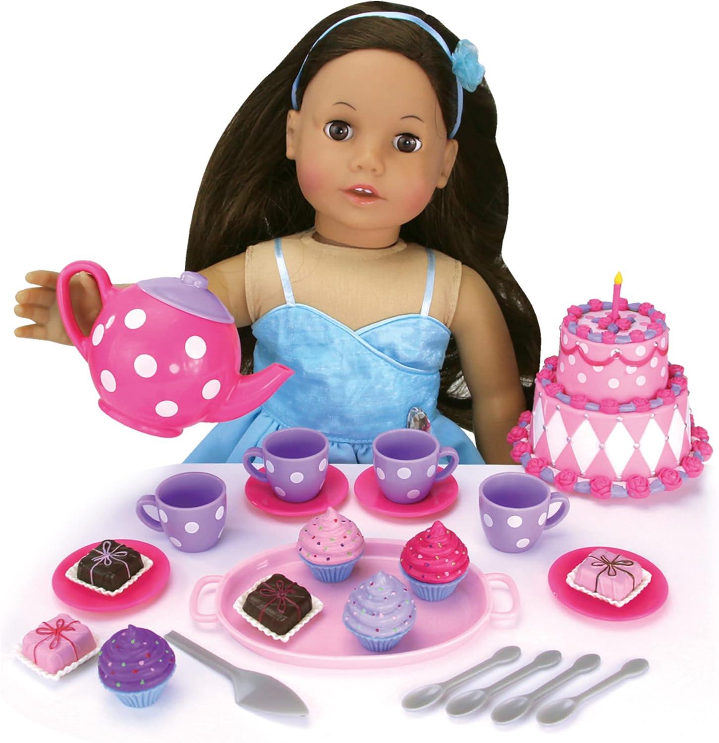 Sophia’s 21-Piece Cake & Tea Party Accessories Set