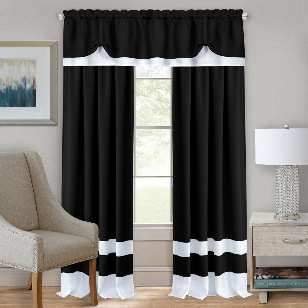 Achim Darcy Rod Pocket Window Curtain Panel