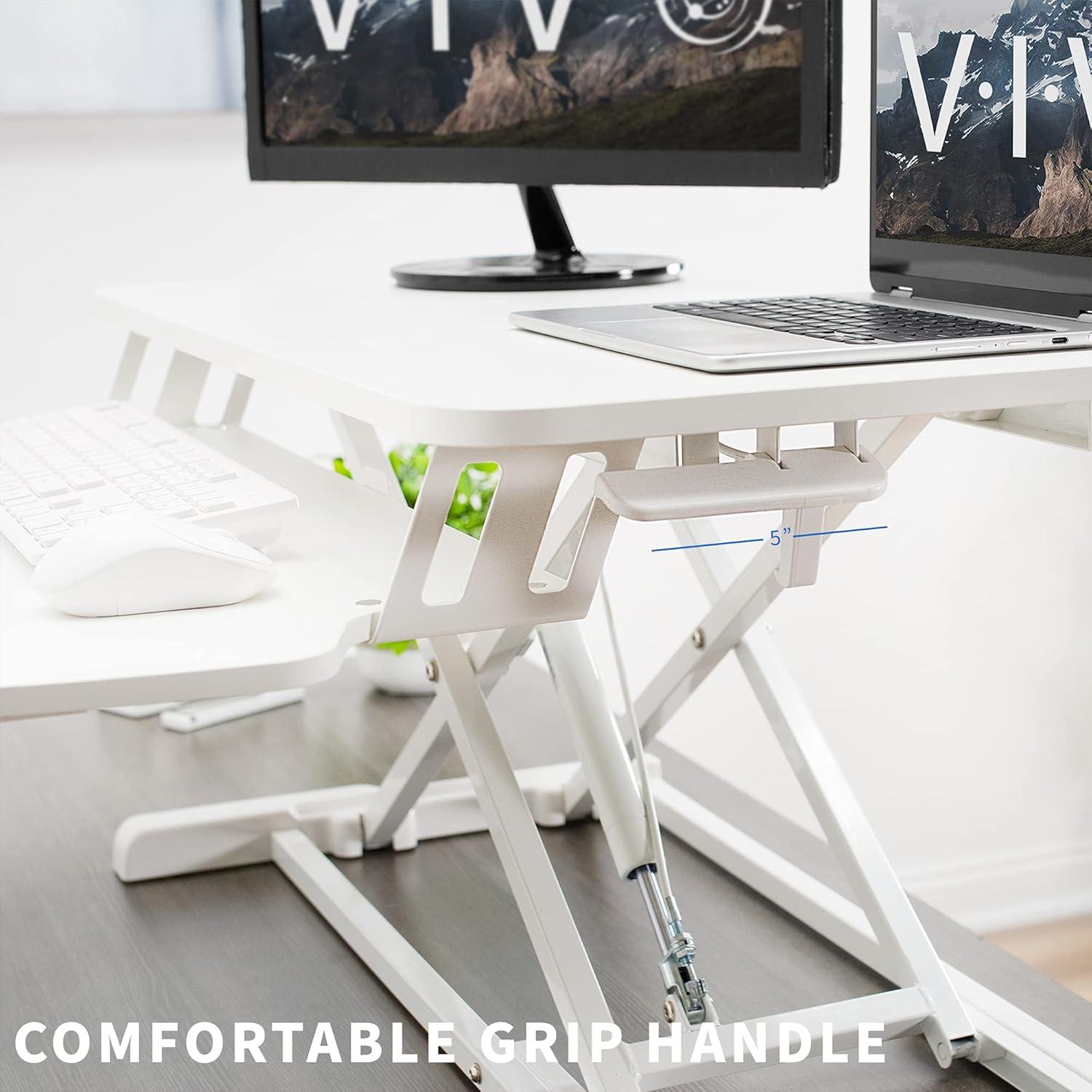 VIVO Height Adjustable Standing Desk Converter (DESK-V000K series)