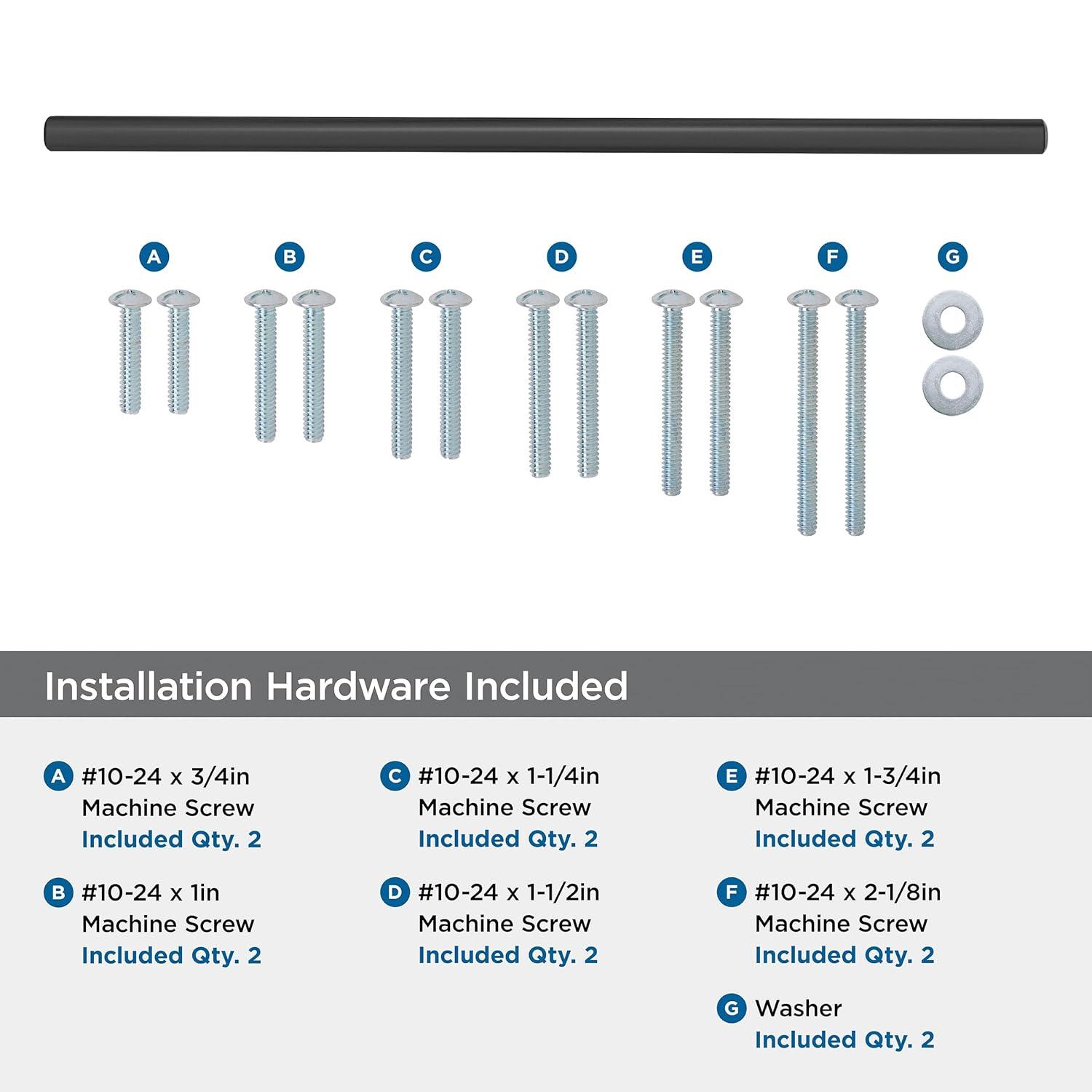 Amerock Bar Pulls 18 inch (457mm) Center-to-Center Appliance Pull