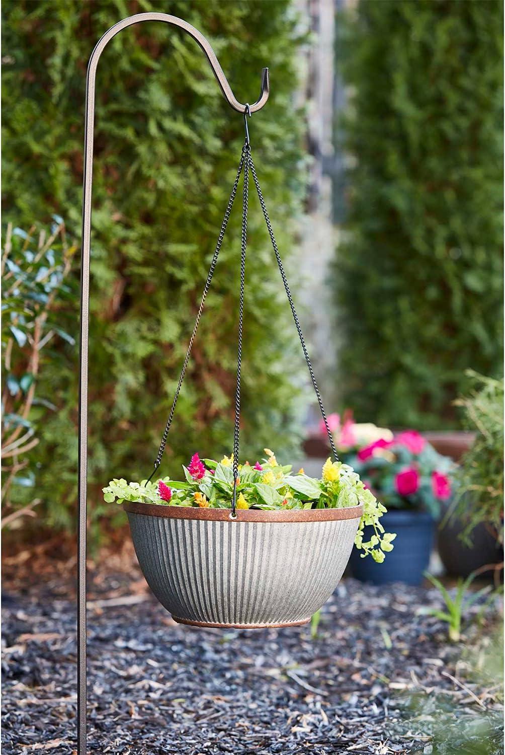 Southern Patio® Westlake Hanging Resin Pot Planter Round