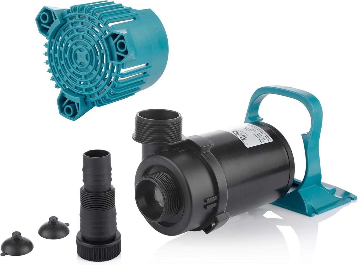 3000 GPH Teal Energy-Saving Outdoor Pump with Mesh Bag