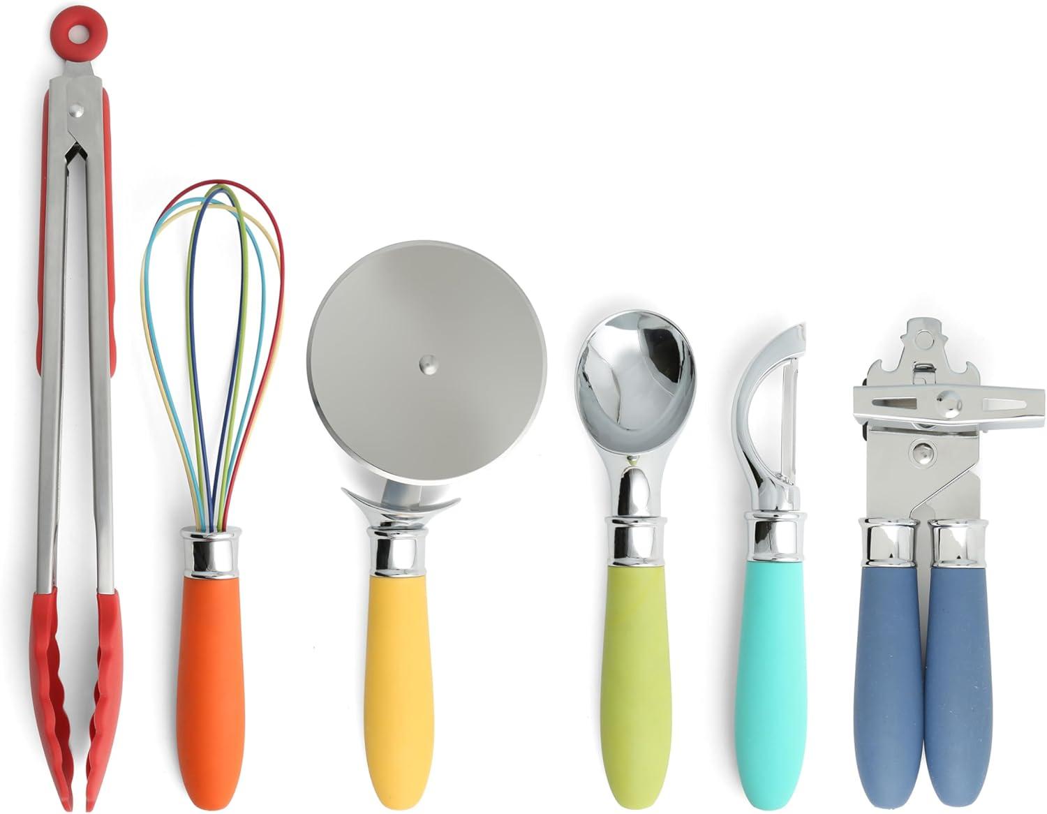 Multicolor Stainless Steel 6-Piece Kitchen Gadget Set