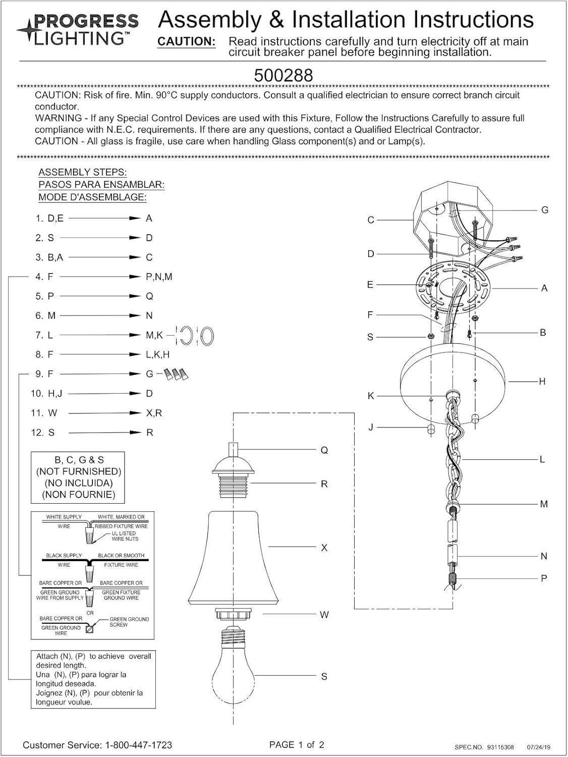 Progress Lighting, Angelic Collection, 1-Light Mini-Pendant, Polished Chrome, Etched Glass Shade
