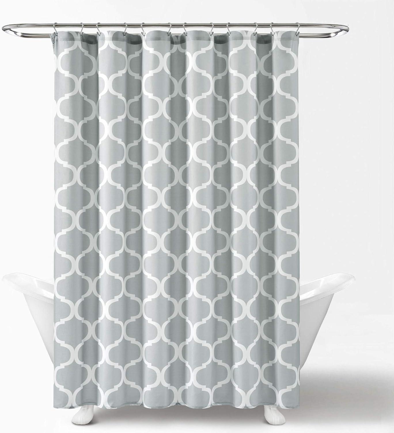 Geo Geometric Shower Curtain