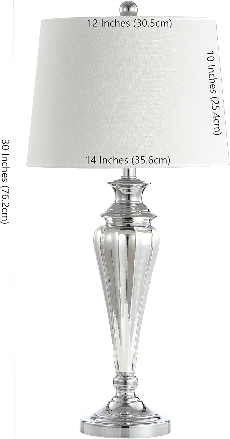 Trent Table Lamp - 30 Inch Height - TBL4205 - Silver - Safavieh