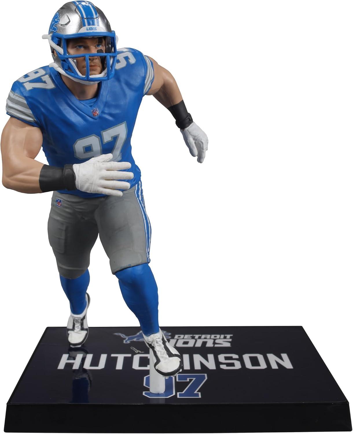 Mcfarlane Toys Detroit Lions NFL Aiden Hutchinson McFarlane Action Figure