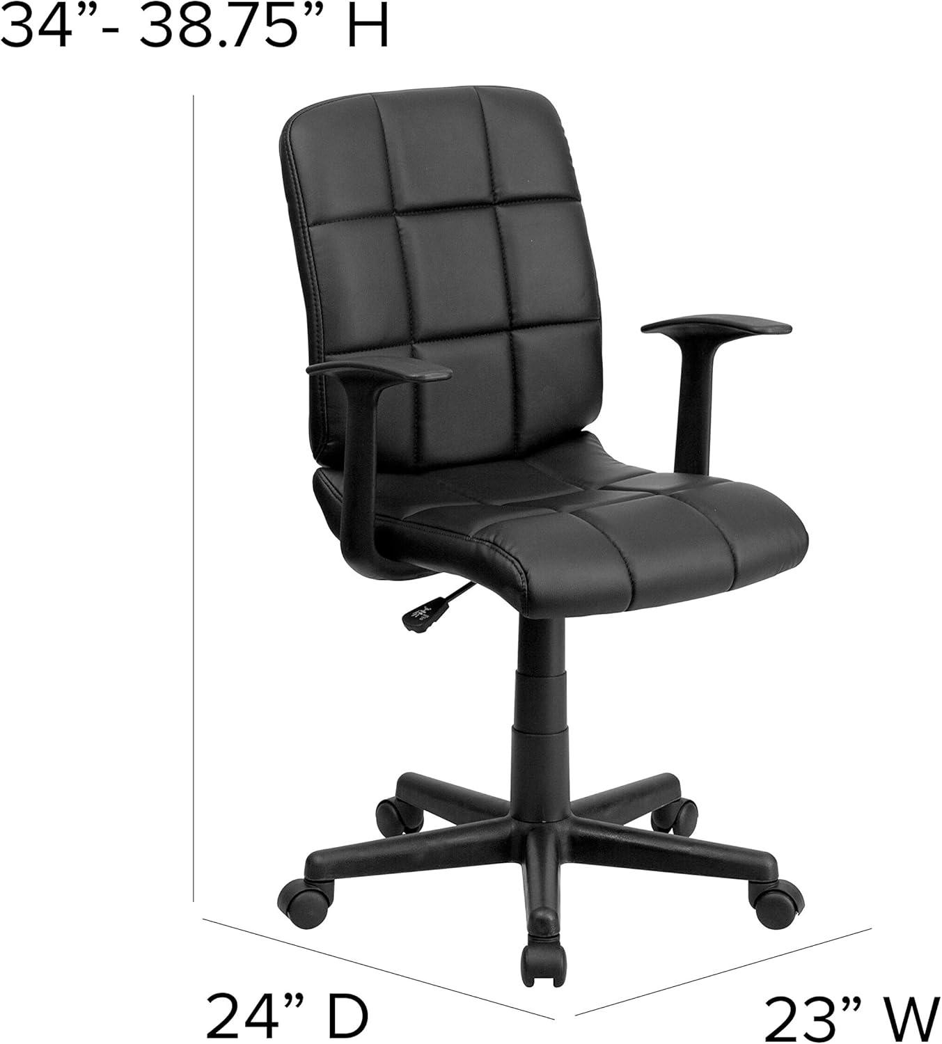 Bonavant Mid-Back Quilted Task Chair