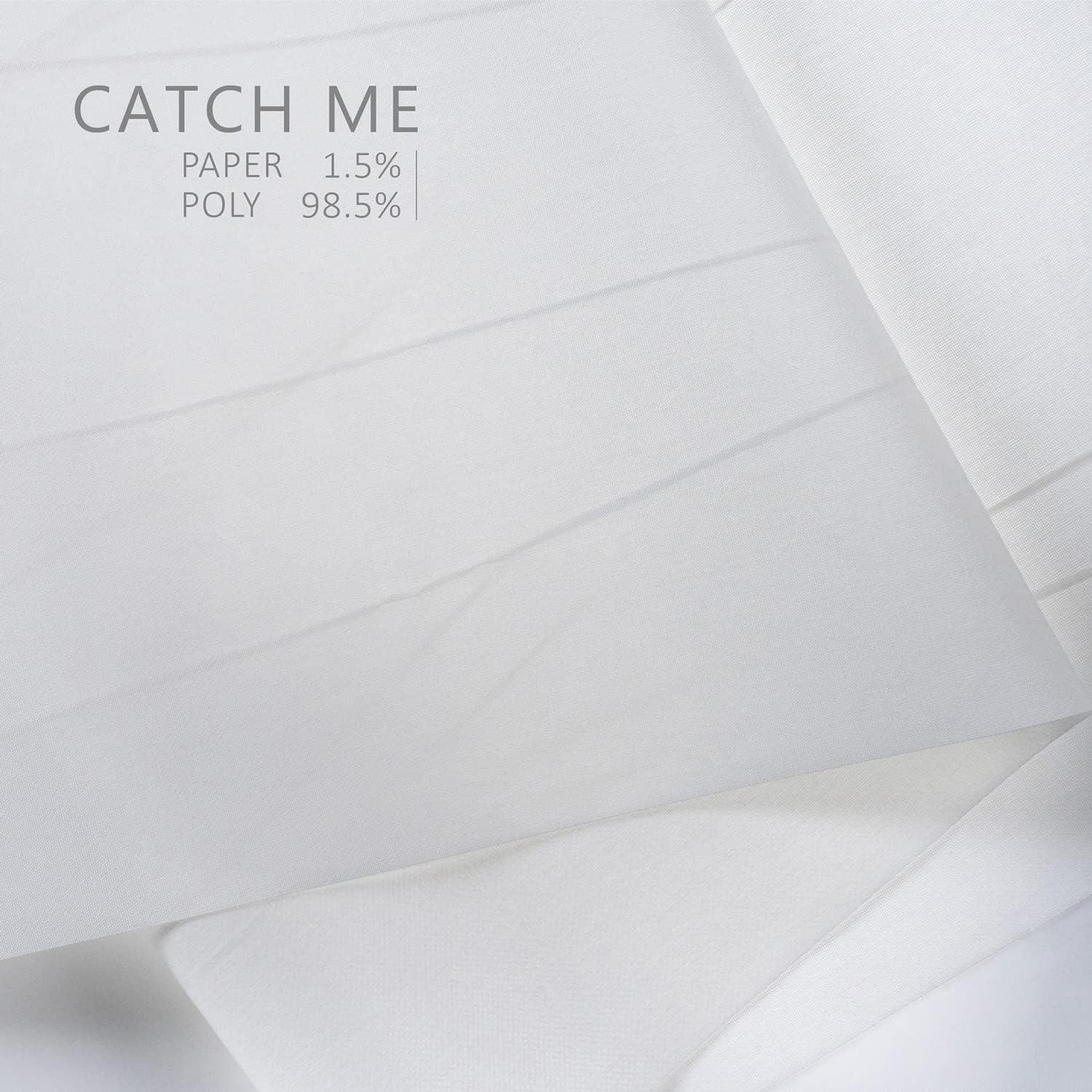 GoDear Design Adjustable Sliding Panel Track Blind 45.8"- 86" W x 96" H, Vertical Blinds Cordless, Light Filtering, Catch Me