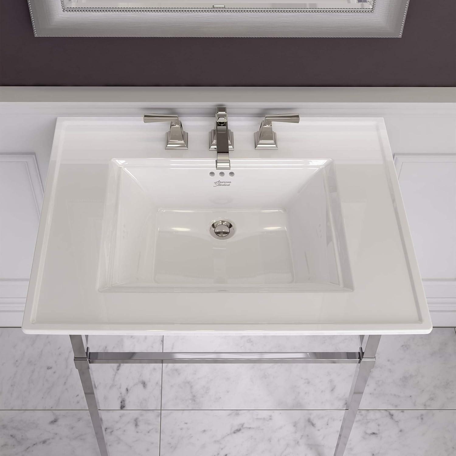 American Standard Town Square S 22.5'' Ceramic Rectangular Bathroom Sink with Overflow