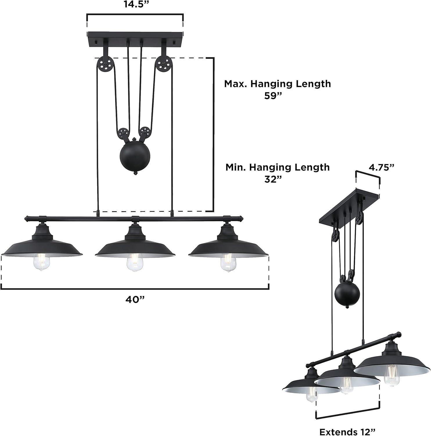 3 - Light Kitchen Island Pendant