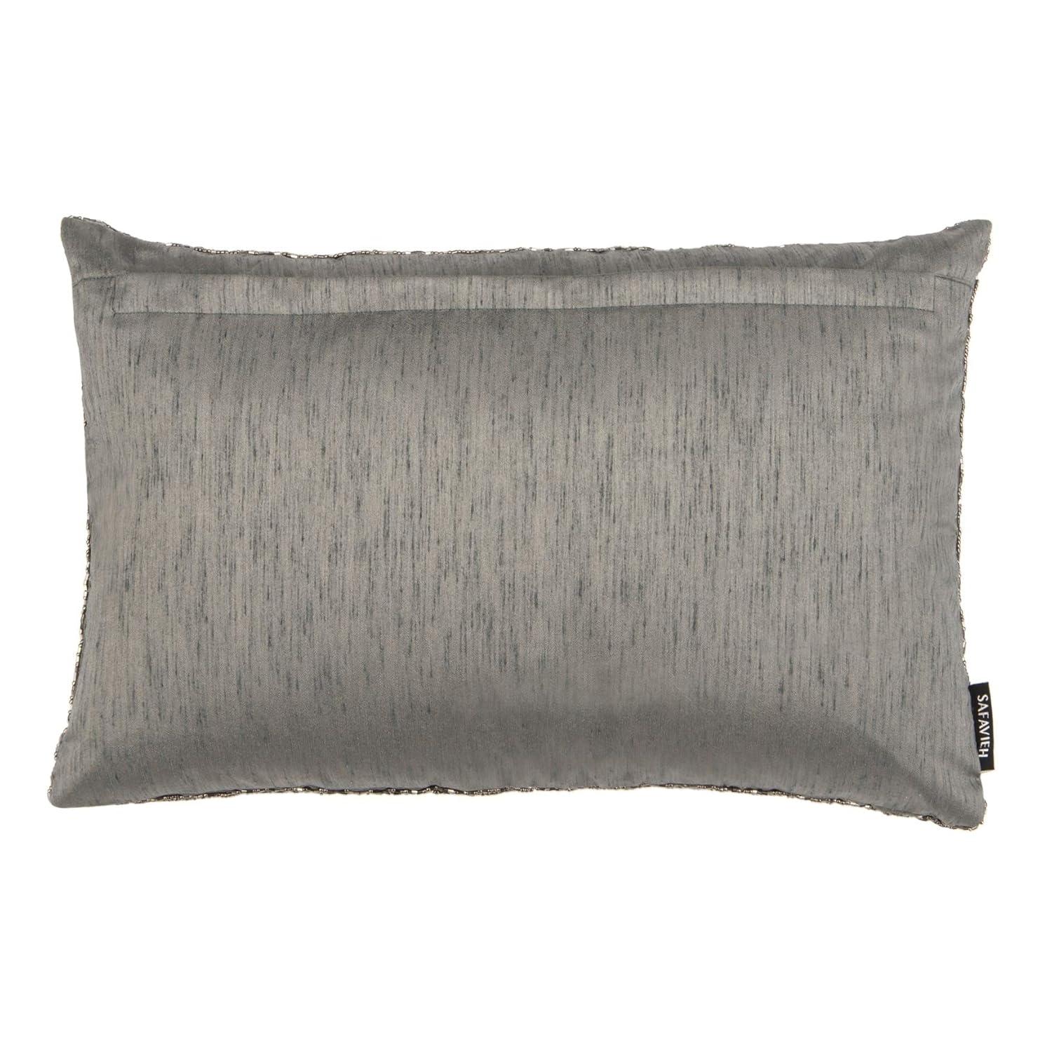 Appliqued Feather Throw Pillow (Set of 2)