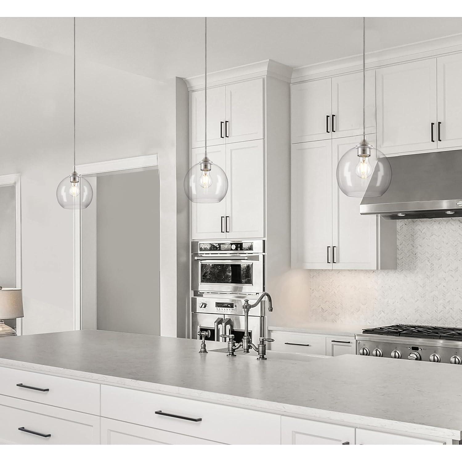 Westinghouse Lighting  Tatze One Light Indoor Mini Pendant - 1-Light Brushed Nickel