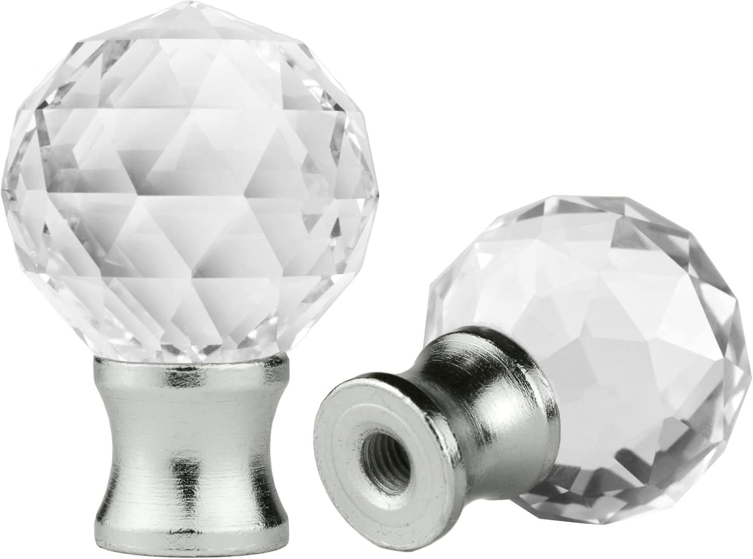 Eeristq 2pcs Lamp Shade Lamp Finial Caps Knob Lamp Decoration for Table Lamp Floor Light