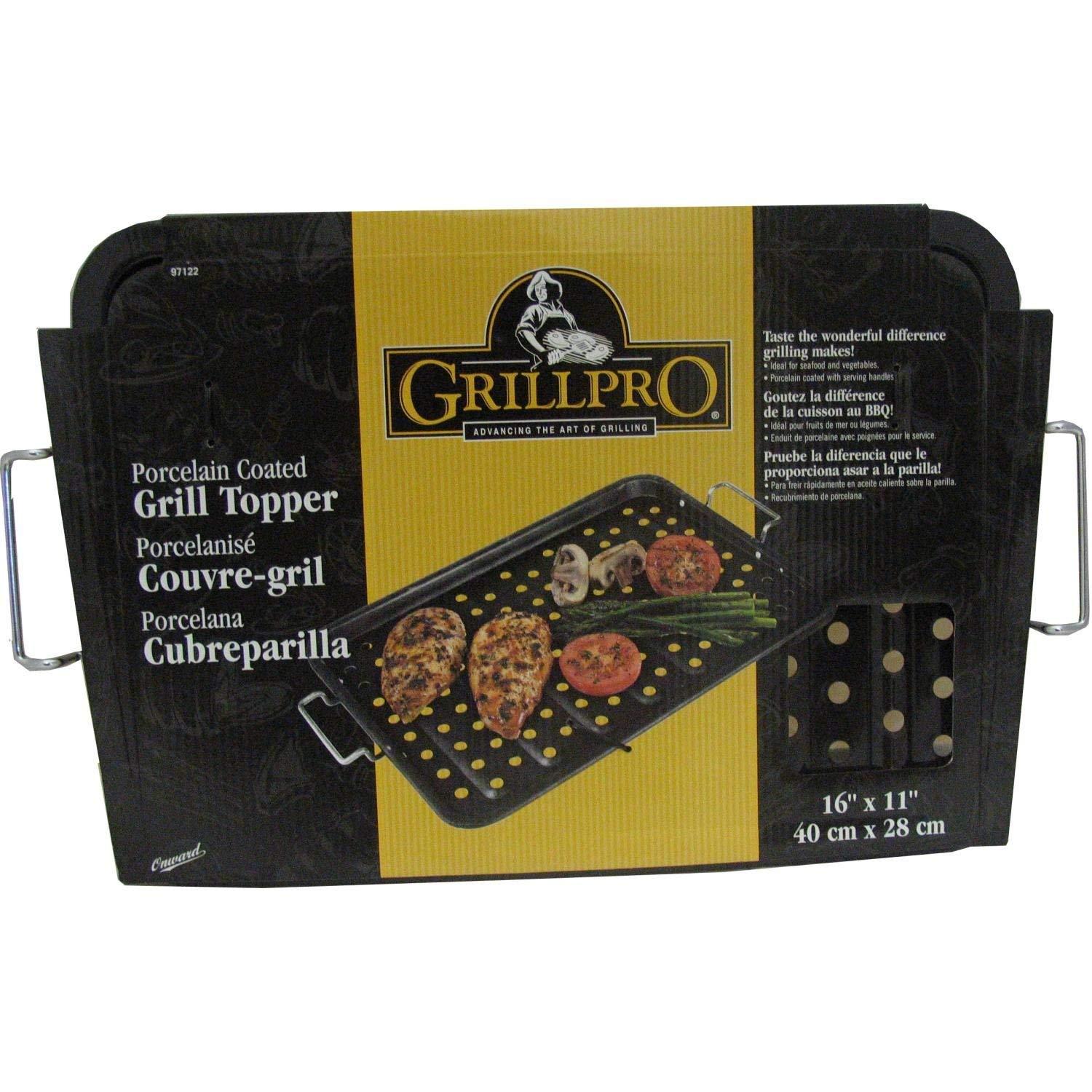 Grillpro GrillPro Porcelain Coated Grill BBQ Topper