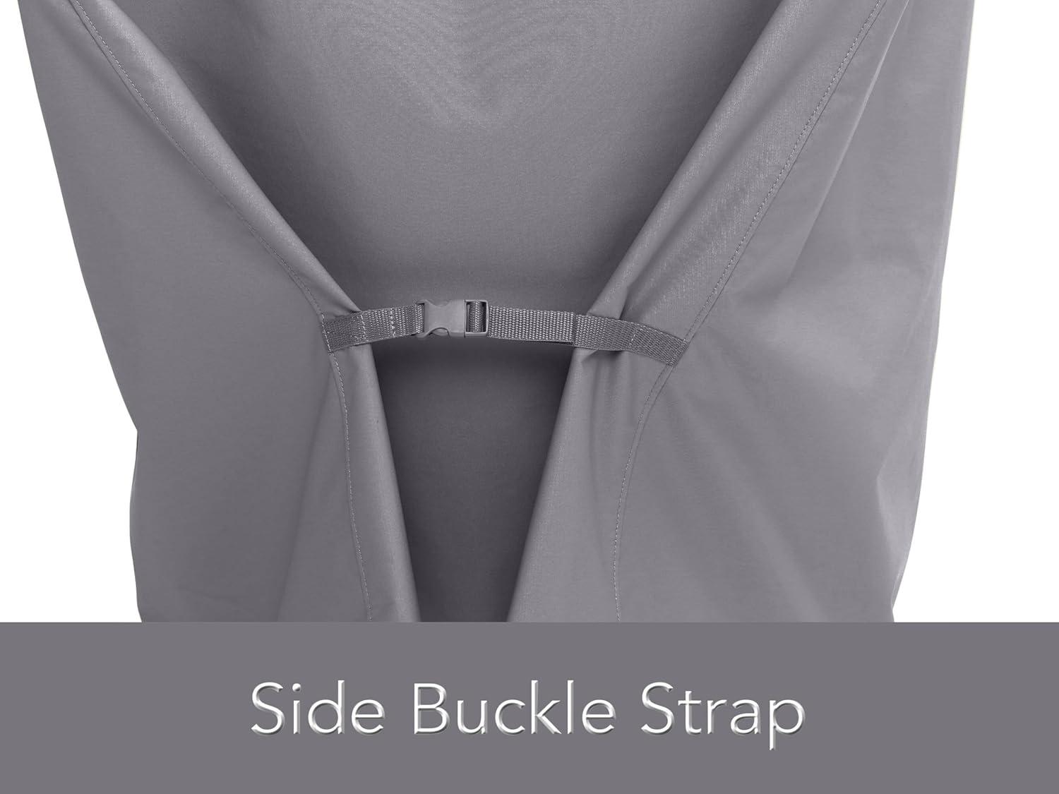 Grill Cover - Weather Resistant Outdoor Cover, Heavy Duty BBQ Covers for Large Outdoor Kitchen, 300D Polyester, 66 Inch, Charcoal