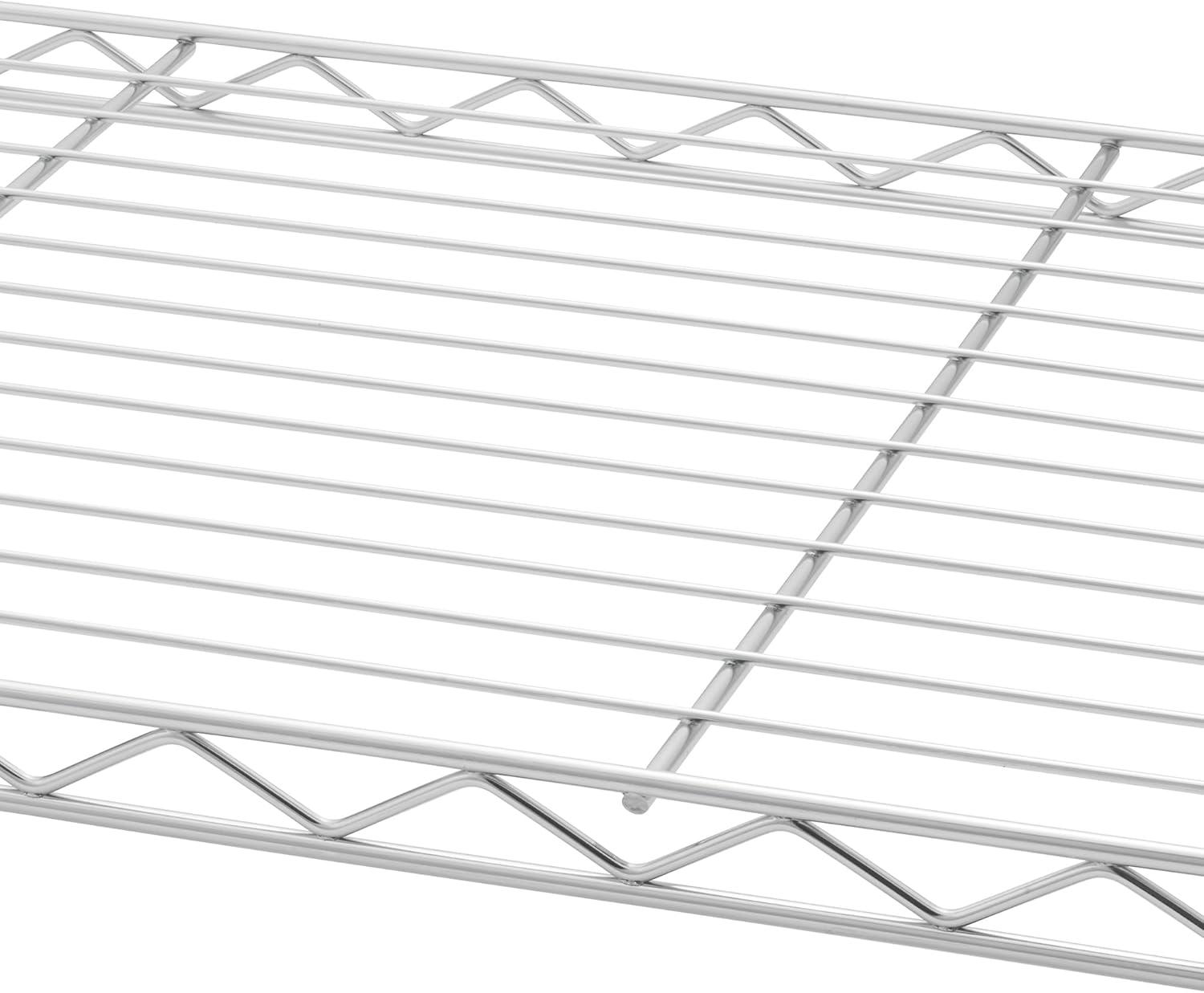 TRINITY EcoStorage® 24" Stainless Steel Kitchen Cart, NSF - Chrome