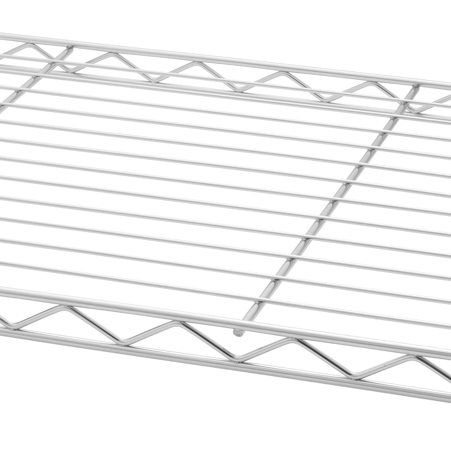 TRINITY EcoStorage® 24" Stainless Steel Kitchen Cart, NSF - Chrome