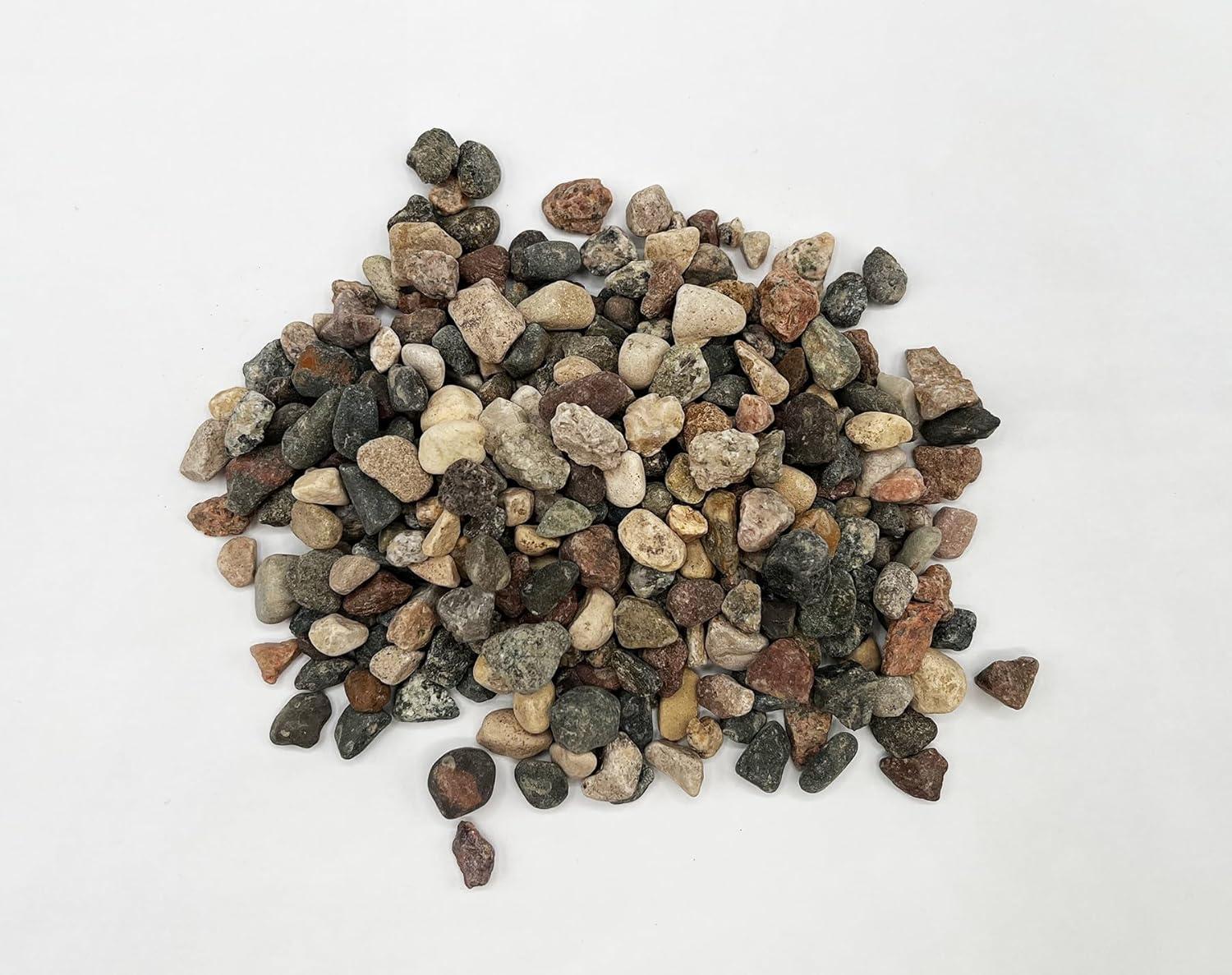 NorthRock 50 Lb Multicolor Pea Gravel for Landscaping