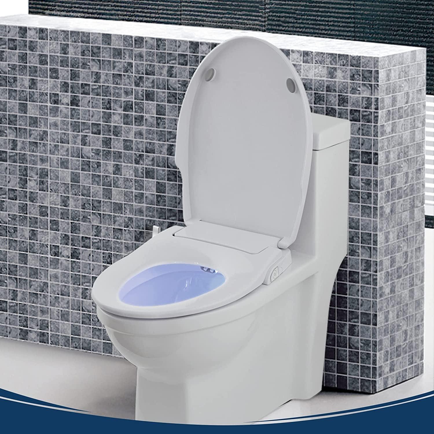 Slim Zero Round Toilet Seat Bidet