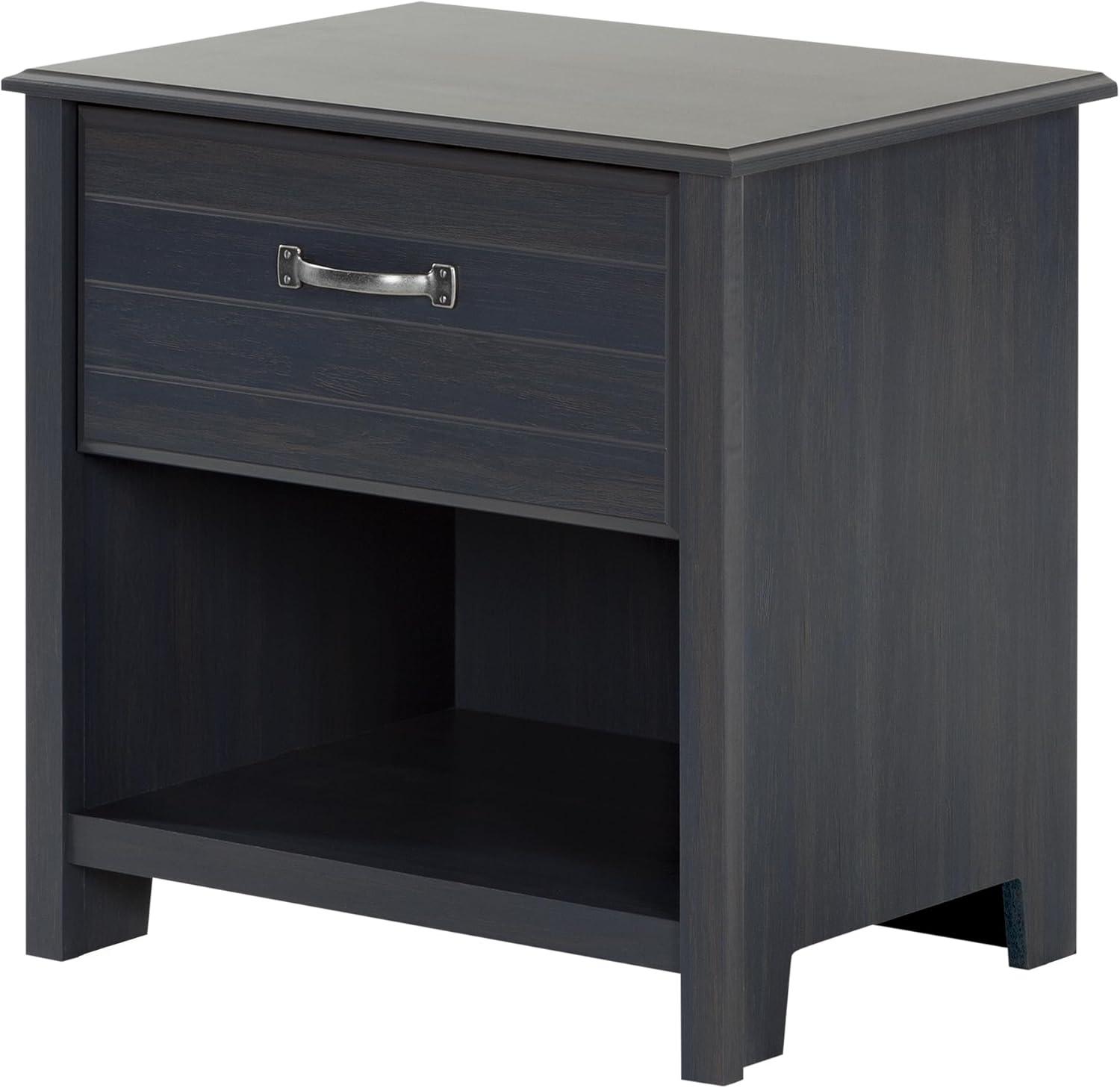 Cubby 1 Drawer Nightstand