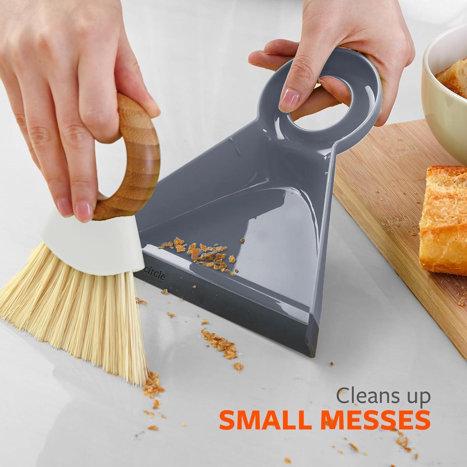 Full Circle 233689 Tiny Team Mini Brush and Dustpan Set