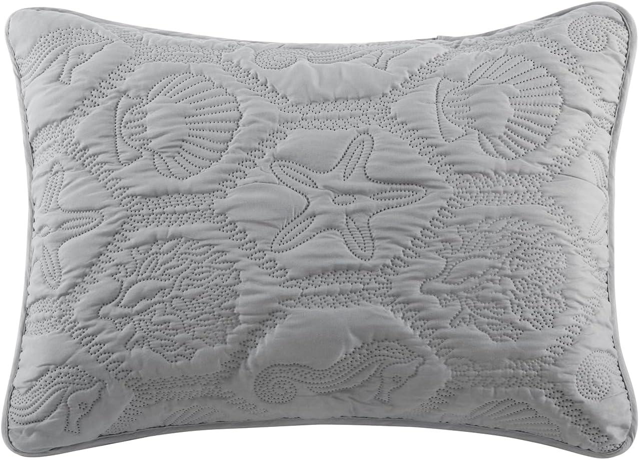 VCNY Shore 3-Piece Embossed Quilt Set