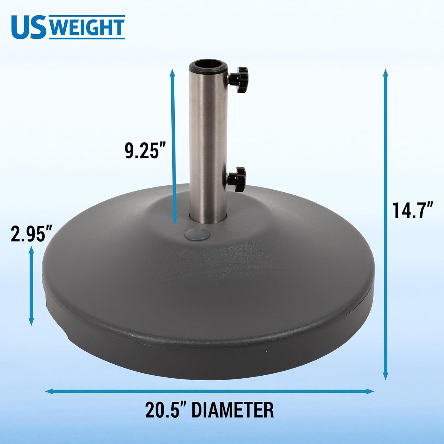 US Weight Fillable Free Standing Umbrella Base