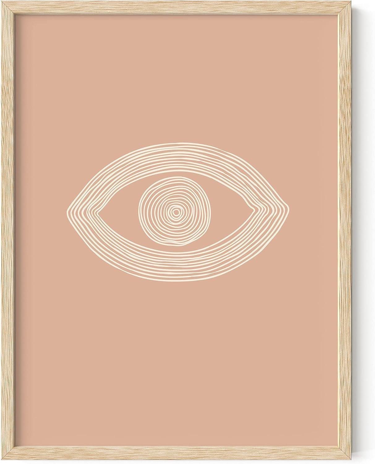 HAUS AND HUES Boho Posters Neutral Wall Art Prints - Boho Posters and Prints | Abstract Art Wall Prints Boho Art Wall Decor Boho Art Prints Boho Wall Decor Boho Prints | 12" x 16" UNFRAMED