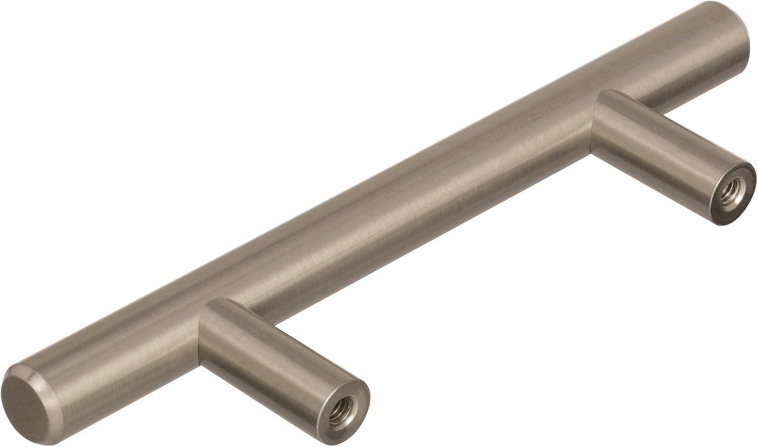 Sterling Nickel 5-3/8" Modern Bar Cabinet Pull