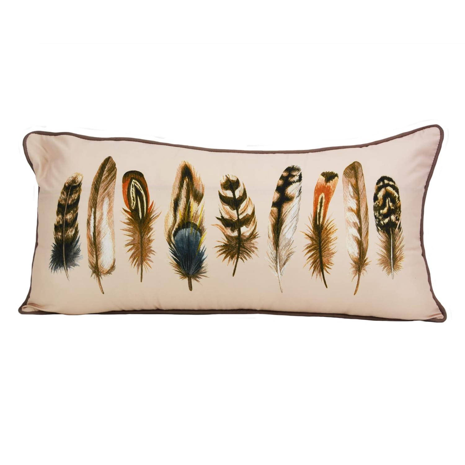 Donna Sharp Mojave Red Reversible Throw Pillow