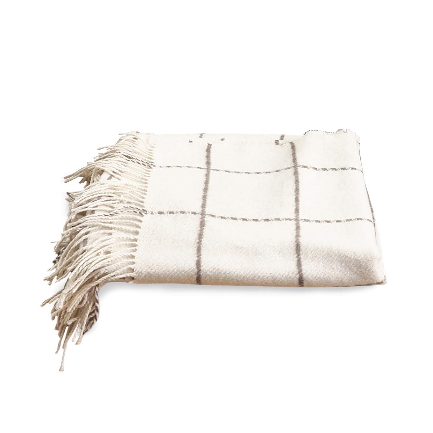 Saro Sevan Collection Hand Woven Throw Blanket