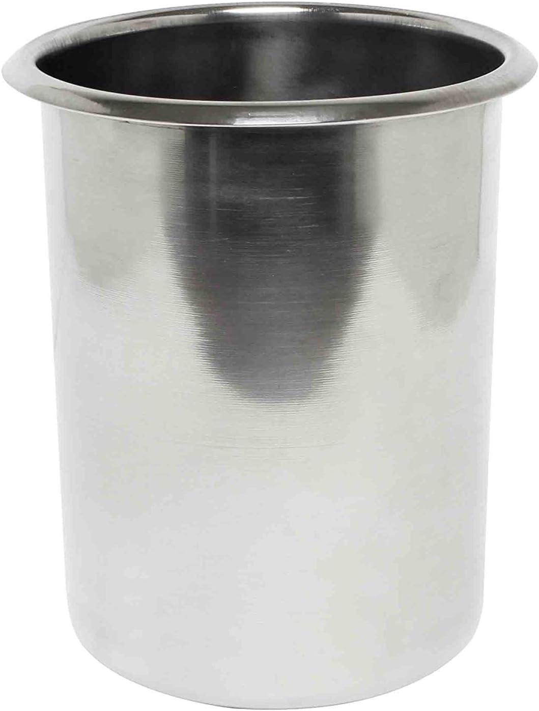 2-Quart Silver Stainless Steel Bain Marie Pot