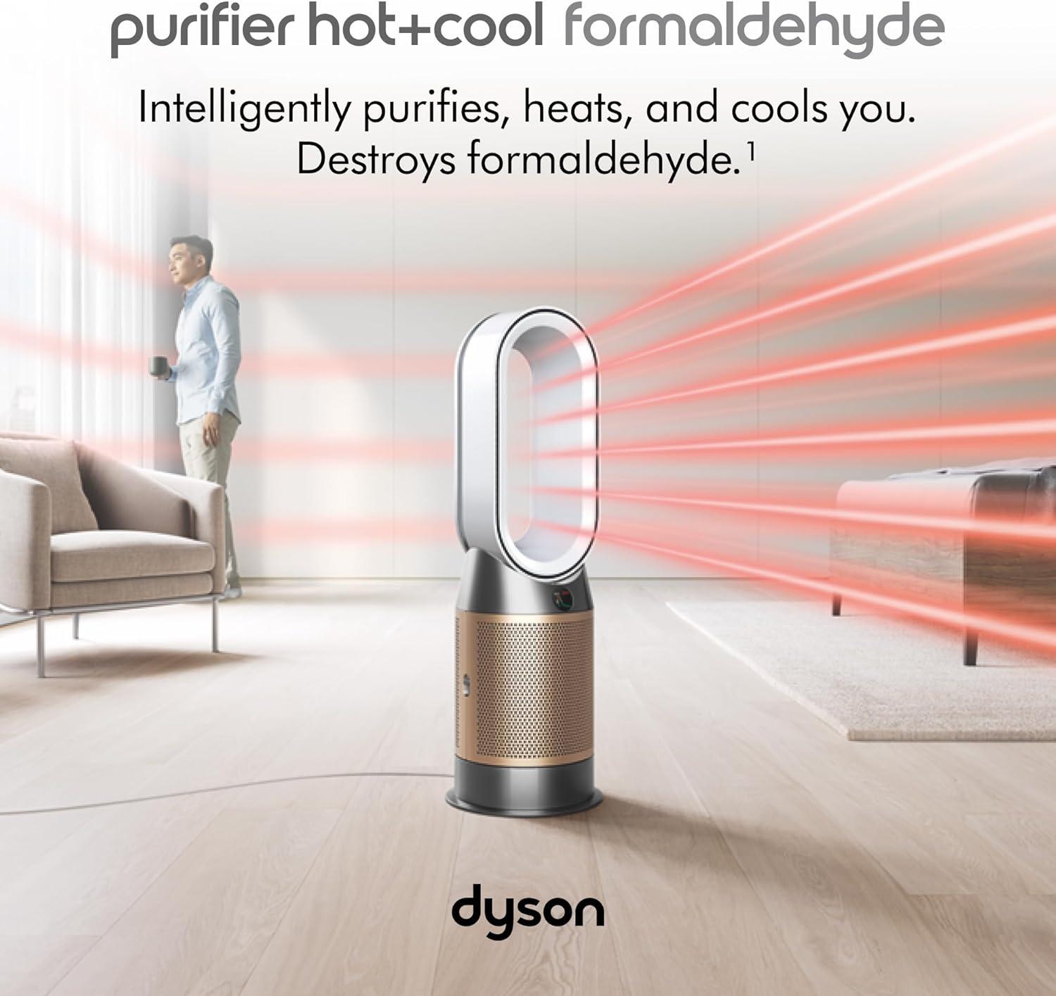 Dyson Purifier Hot+Cool Formaldehyde™ HP09  | White/Gold| New