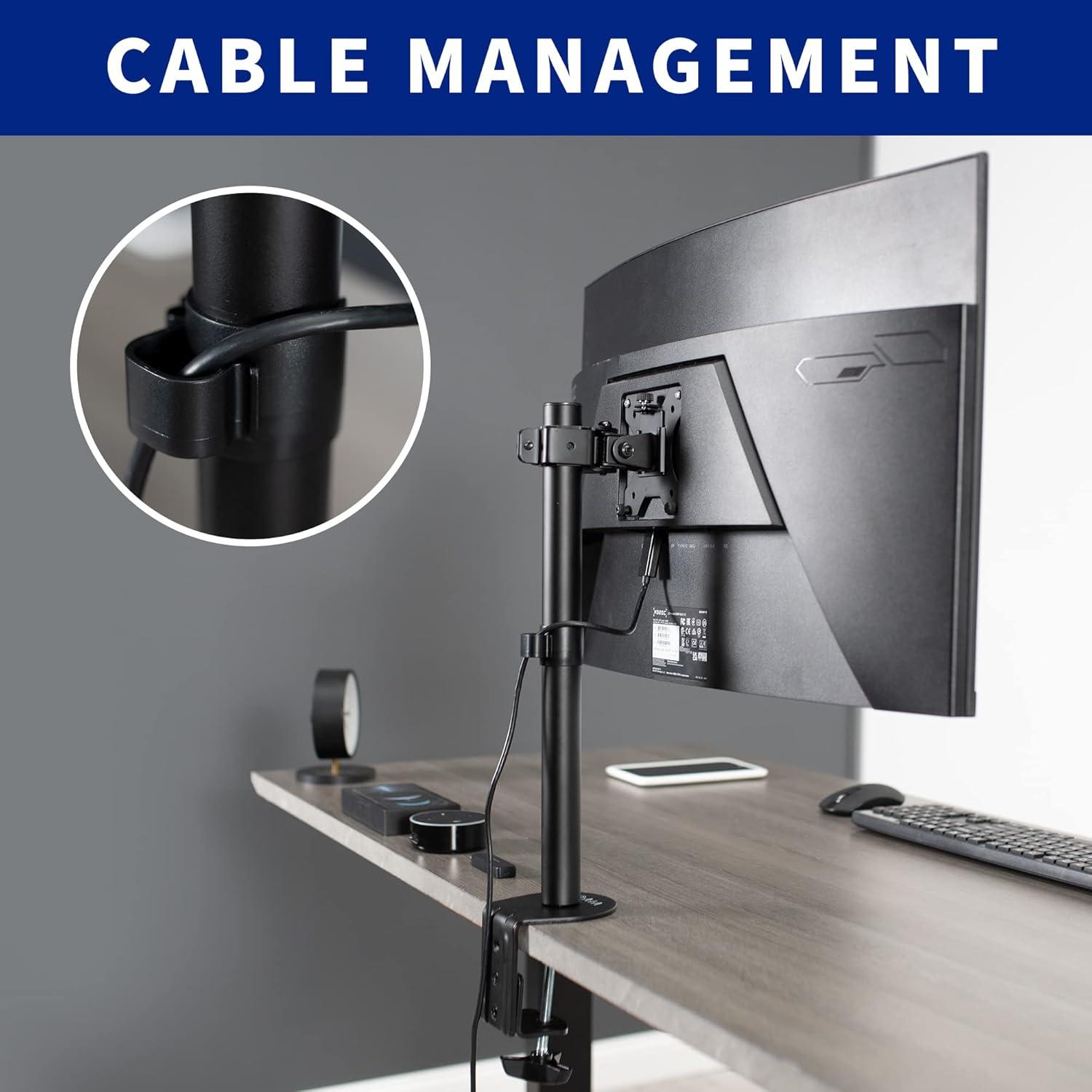 Vivo Single Monitor Desk Mount