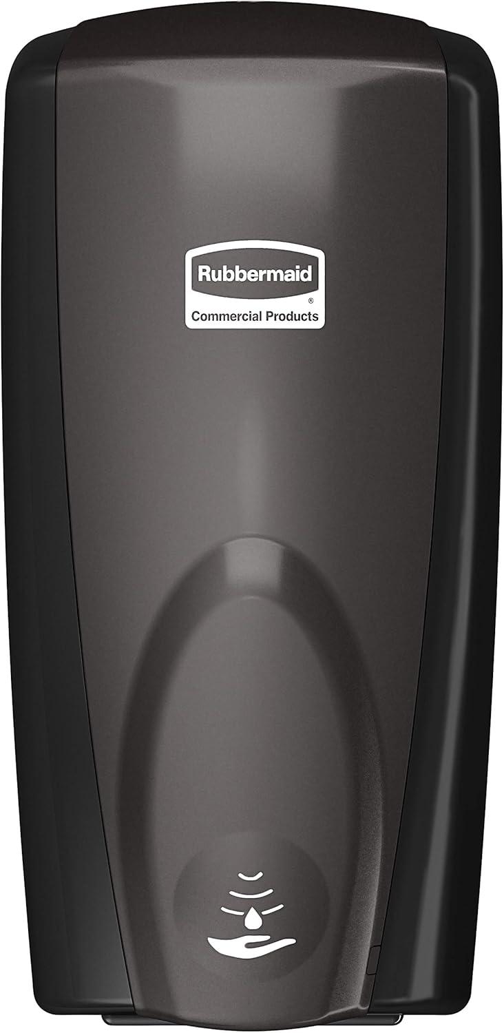 Rubbermaid® Commercial Autofoam Touch-Free Dispenser, 1100ml, Black/black Pearl