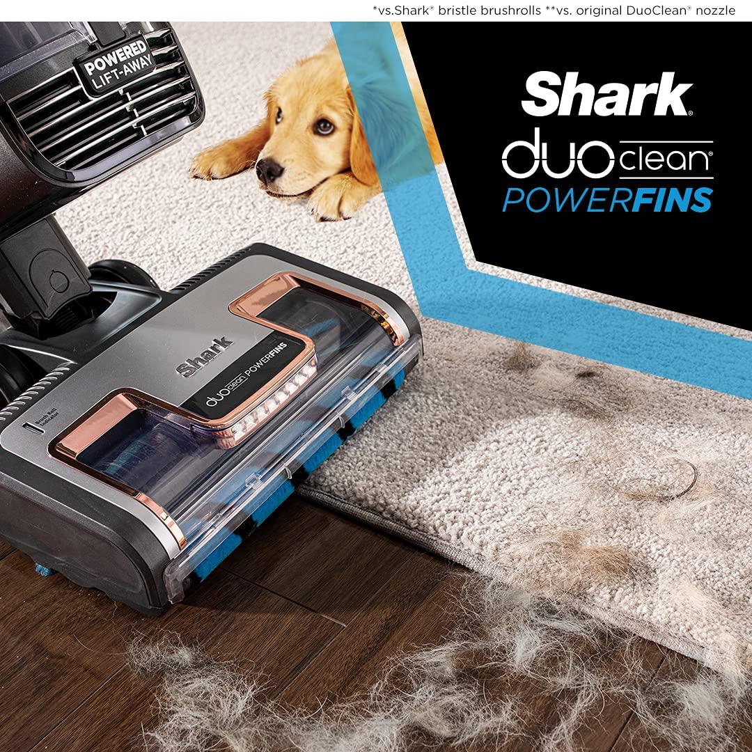 Shark® Vertex DuoClean® PowerFin Upright Vacuum Powered Lift-Away®, Self-Cleaning Brushroll