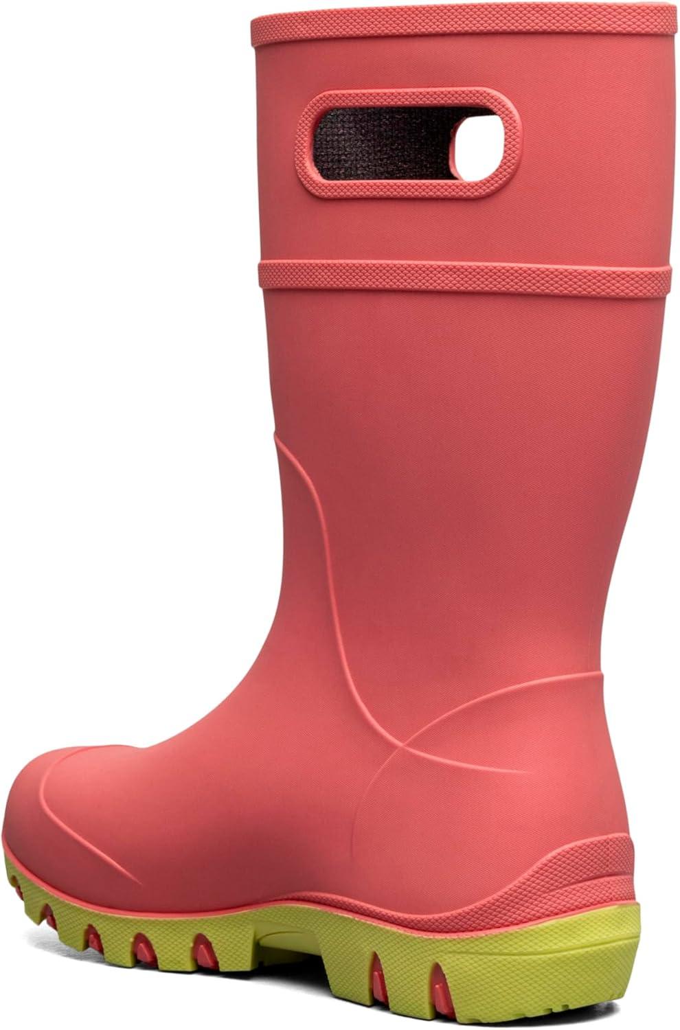 Bogs Footwear Kids Rainboots Essential Rain Tall; Pink; 13 Little Kid M