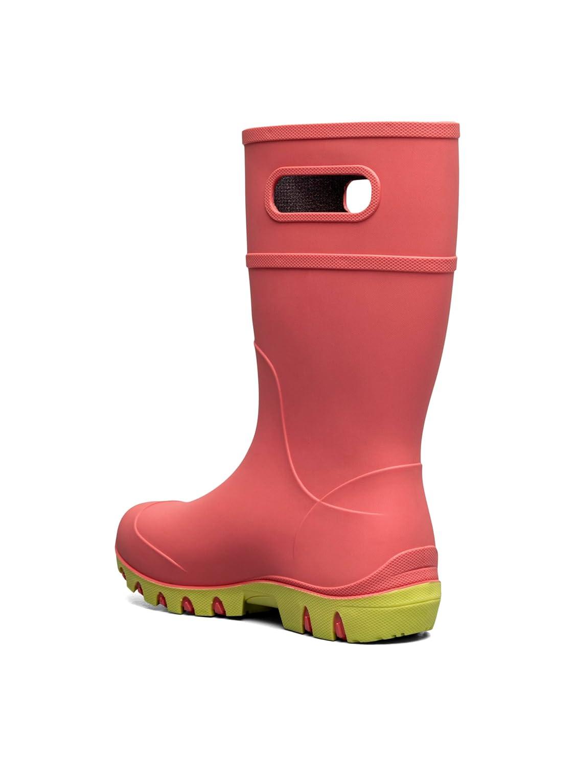 Bogs Footwear Kids Rainboots Essential Rain Tall; Pink; 13 Little Kid M