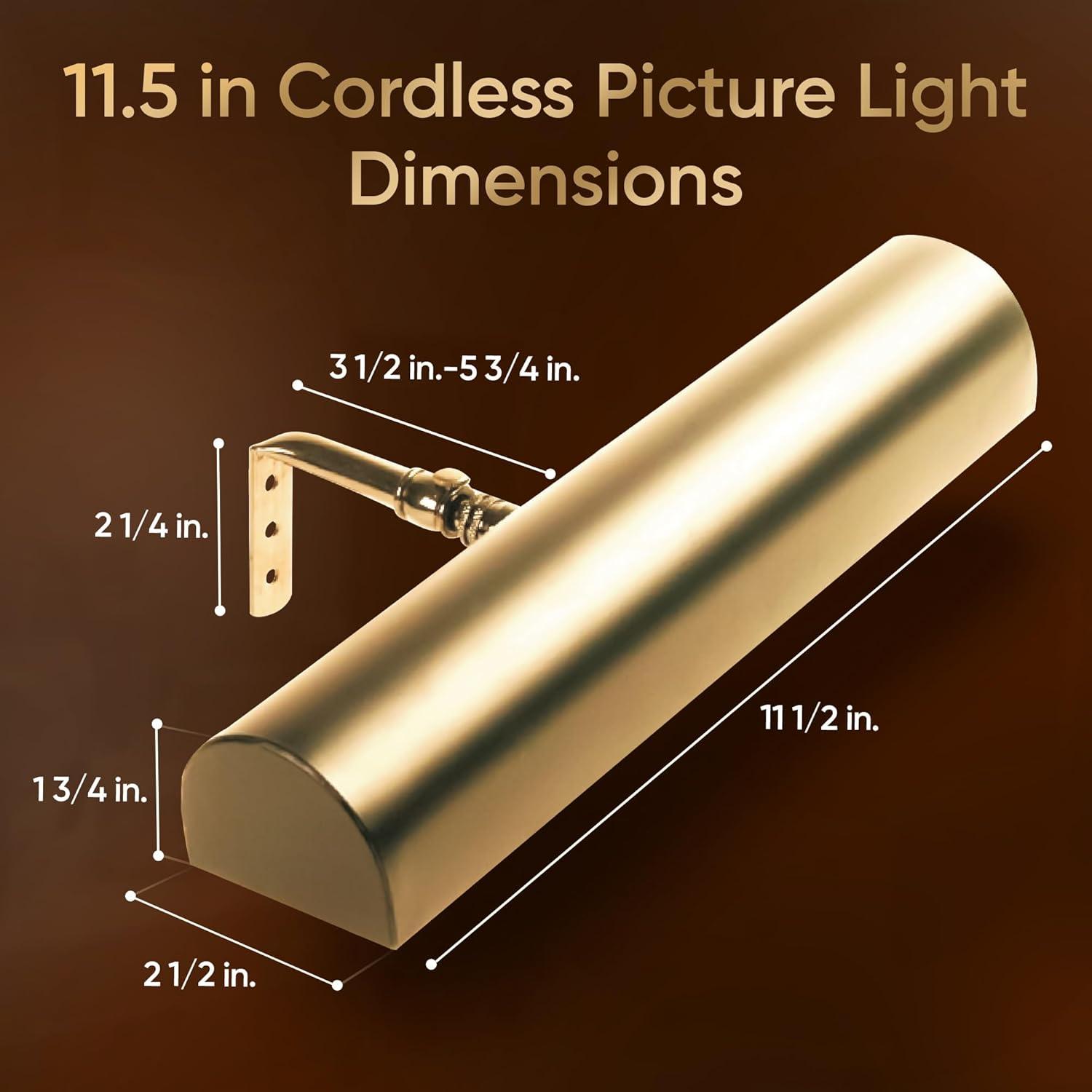 Concept Lighting Concept Cordless Battery Powered LED Picture Light