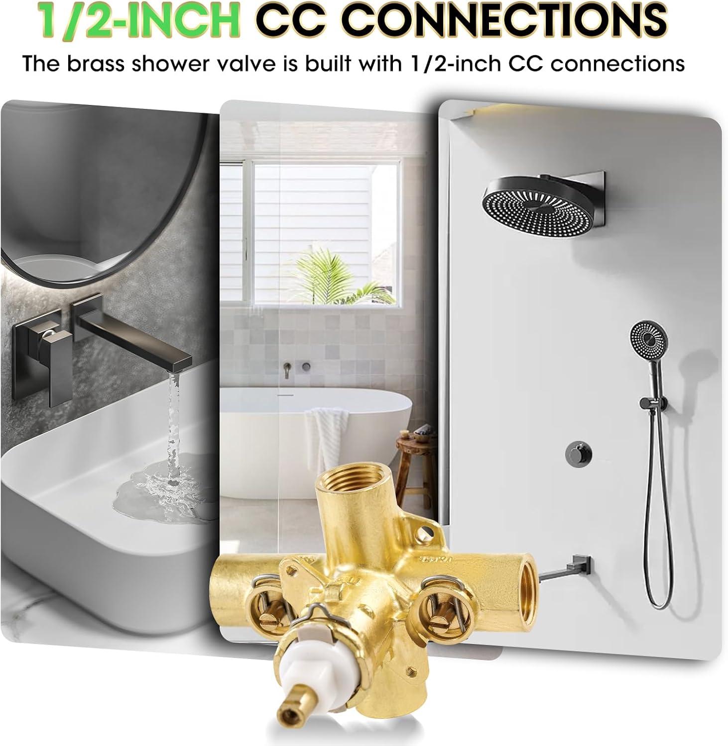 M-Pact Posi-Temp IPS Connection Pressure Balancing Valve