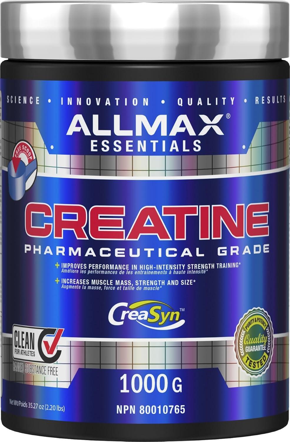 ALLMAX Creatine, Pharmaceutical Grade, Unflavored, 14.11 oz (400 g)