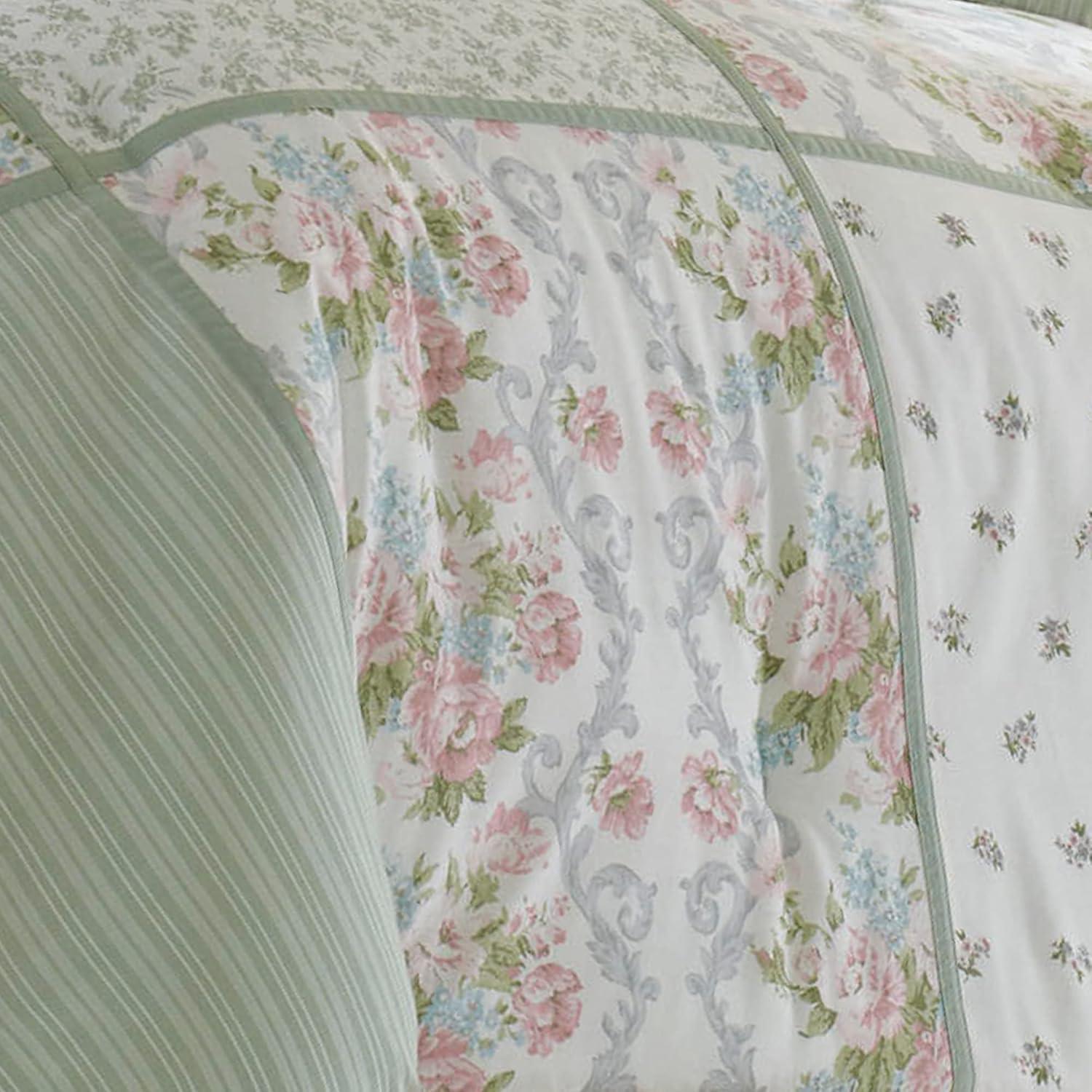 Green Harper Comforter Set - Laura Ashley