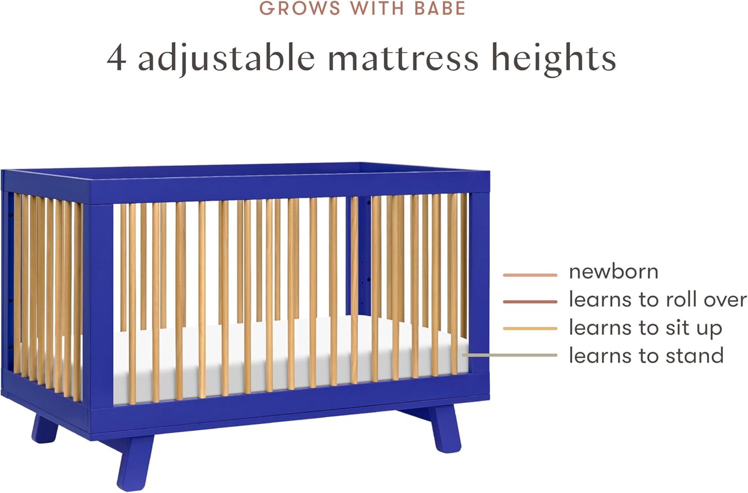 Hudson 3-in-1 Convertible Crib