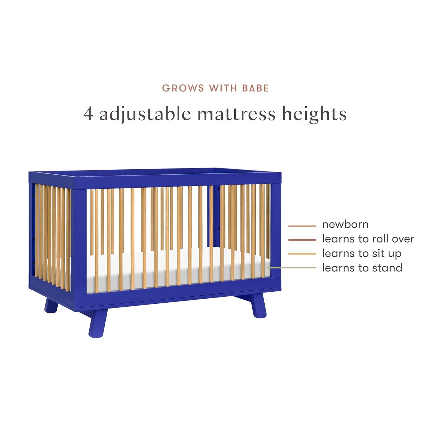 Hudson 3-in-1 Convertible Crib