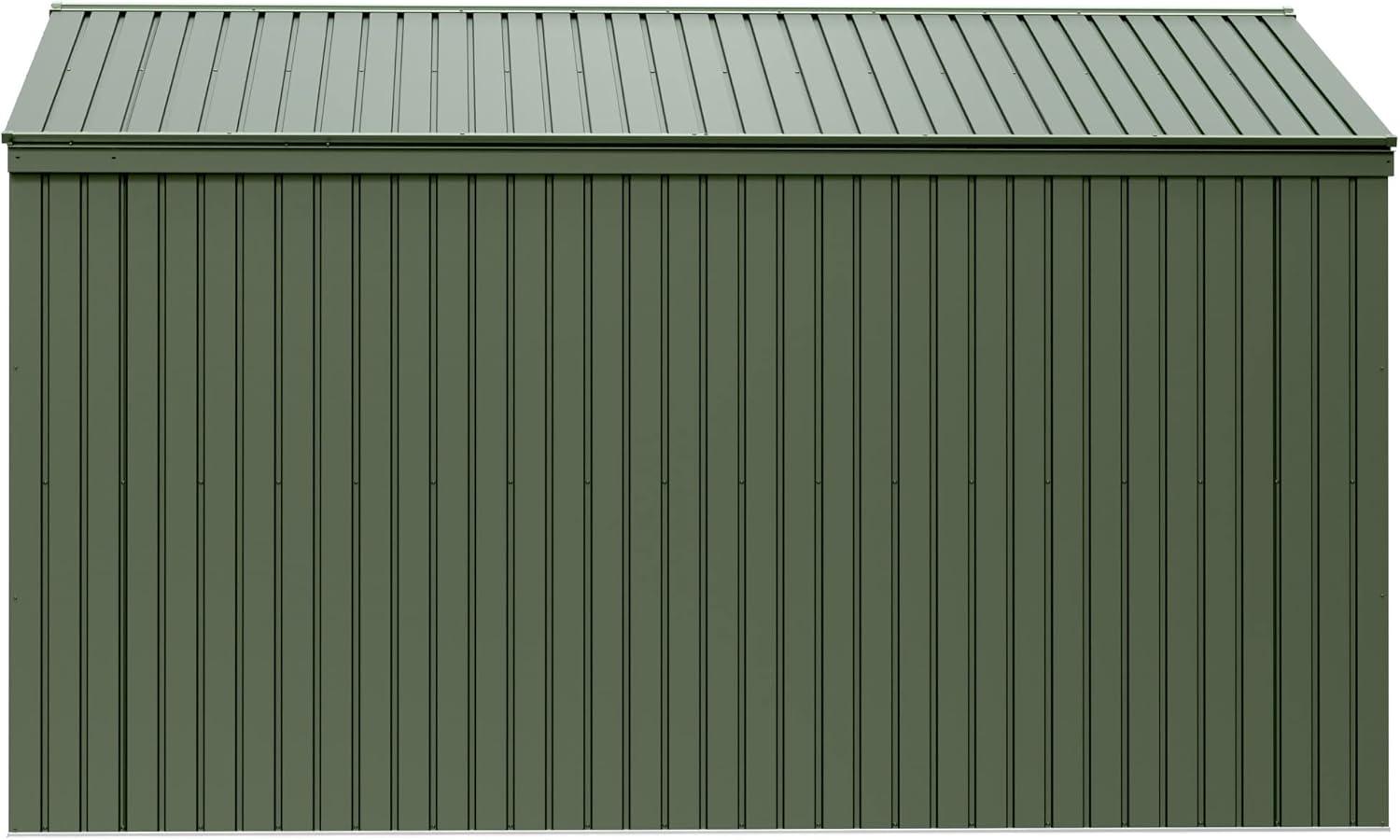 Arrow Scotts Lawn Care Storage Shed, 10x12, Green