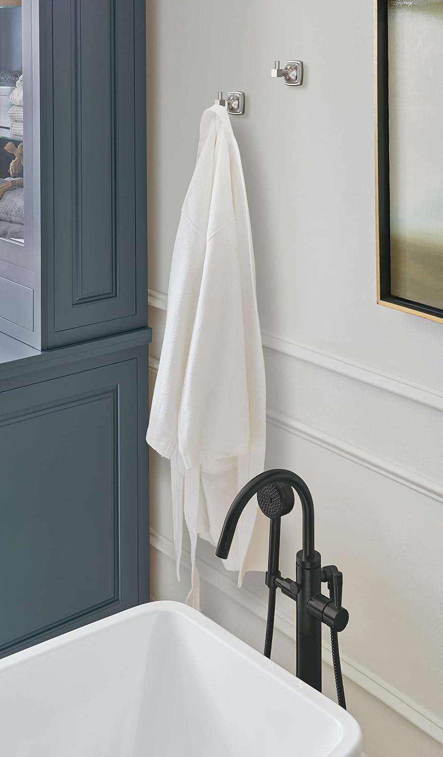 Amerock Stature Chrome Single Prong Robe Hook