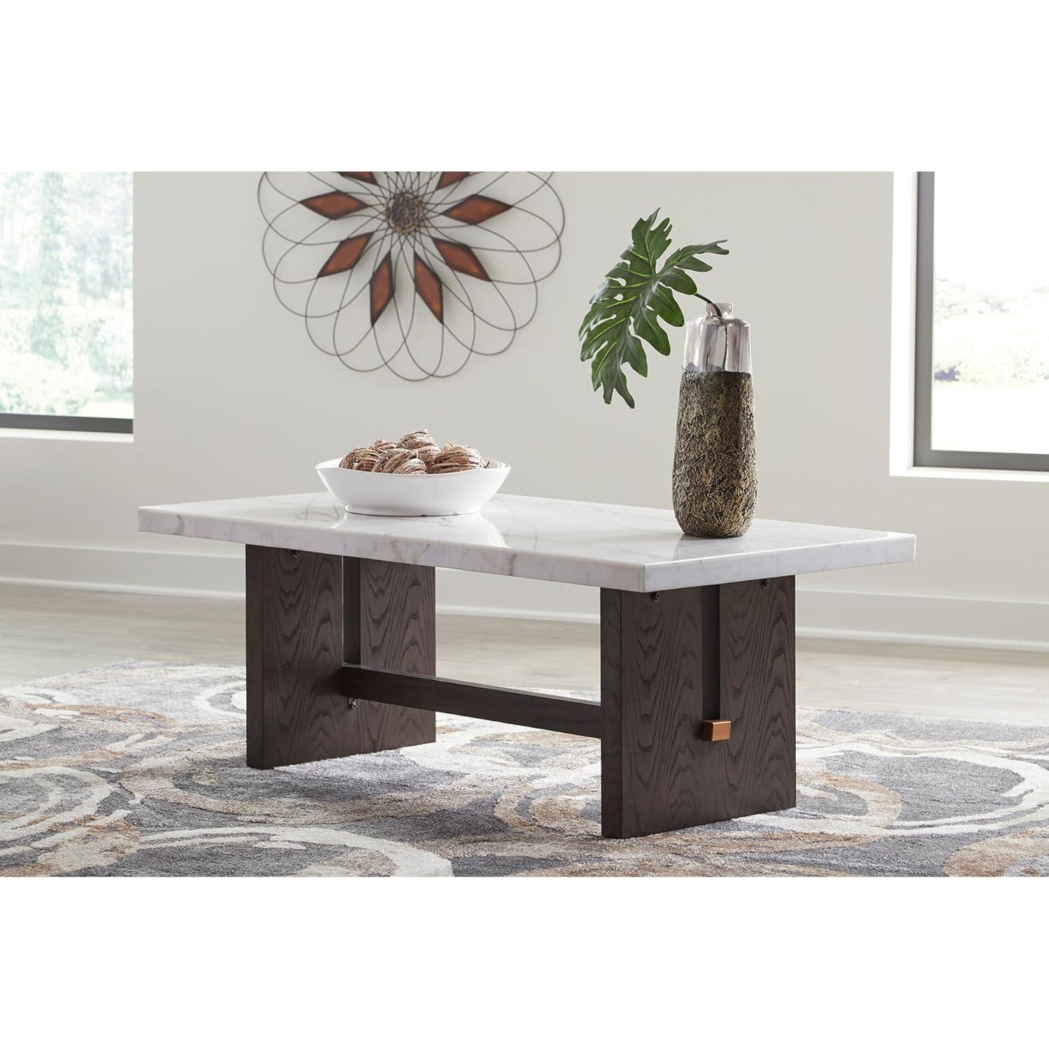 Lark Manor™ Cuzzocrea Marble Top Single Coffee Table
