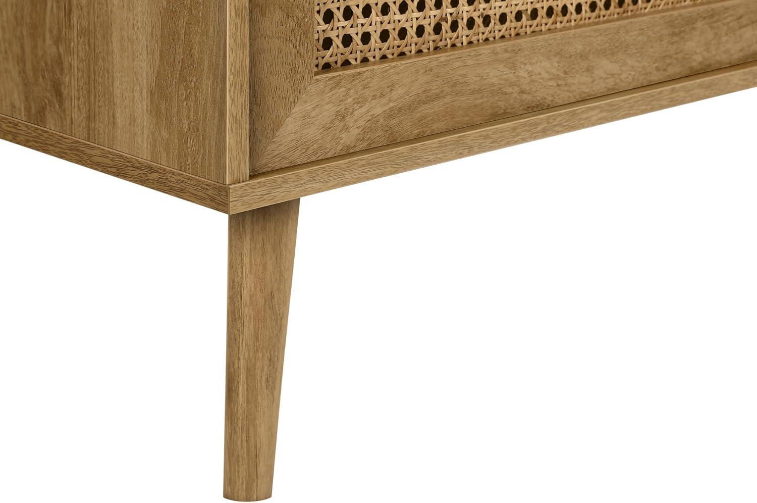 Monarch Specialties Tv Stand 72 Inch Console Media Entertainment Center Storage Cabinet Living Room Bedroom Walnut Laminate Wood Legs Transitional