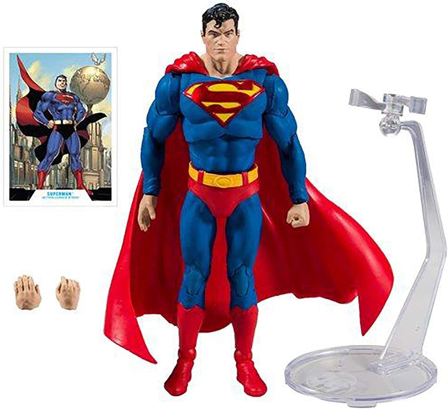 DC Multiverse Superman 7-Inch Action Figure with Flight Stand